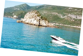 passeio de barco em arrábida